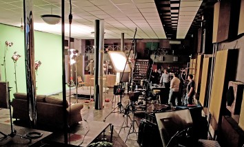 here's our green screen studio in pontiac michigan